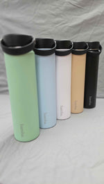 Load image into Gallery viewer, 750ml Double Walled Bamba bottle - Jet Black
