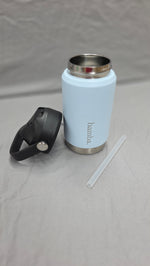 Load image into Gallery viewer, Kids Stainless Steel Drink Bottle - Blue - Bamba
