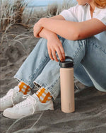 Load image into Gallery viewer, 750ml Double Walled Bamba bottle - Sand
