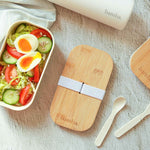 Load image into Gallery viewer, Bamboo Lunchbox - Ivory
