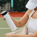 Load image into Gallery viewer, 750ml Double Walled Bamba bottle - Bright White
