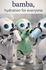 Load image into Gallery viewer, Kids Stainless Steel Drink Bottle - White - Bamba
