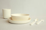Load image into Gallery viewer, Bamboo Kids Dinner Set - Ivory
